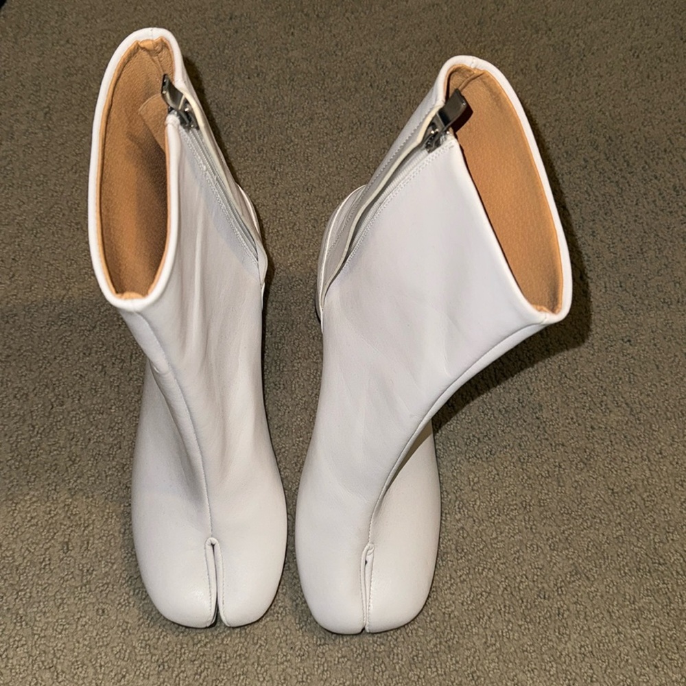 White boots